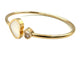 Bracelet CHOPARD. Collection "Happy Hearts", bracelet or rose 18K, nacre et diamant 58 Facettes