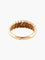 Bague 57 Bague Godron Or Jaune 58 Facettes