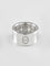 Bague Bague Hermès - Modèle Eclipse Ruban en Argent 58 Facettes