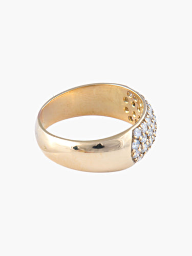 Bague 61 Bague Jonc Diamants 58 Facettes