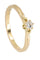 Bague 56 SOLITAIRE DIAMANT 0.15 CARAT 58 Facettes 048561