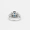 Bague 49 Bague Saphir épaulé Diamants 58 Facettes