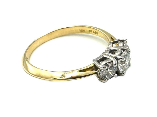 Bague TIFFANY & Co. Bague trilogie diamants 58 Facettes