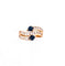 Bague Bague Toi & Moi Saphir et Diamants 58 Facettes