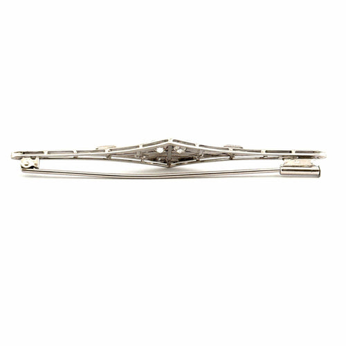 Broche Broche ancienne en or et diamants 58 Facettes