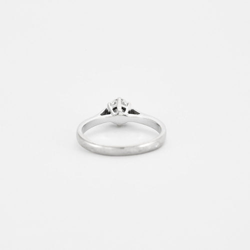 Bague 55 Bague Solitaire or gris diamant 58 Facettes 240033