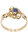 Bague 58 BAGUE NAPOLÉON III SAPHIR ET PERLES 58 Facettes 038651