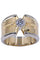 Bague 54 SOLITAIRE MODERNE DIAMANT 2 ORS 58 Facettes 067581