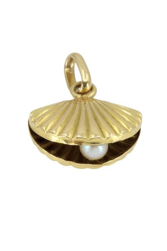 Pendentif PENDENTIF COQUILLAGE PERLE 58 Facettes 050571