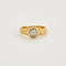 Bague 53 Bague bandeau or texturé Diamants 58 Facettes 240047