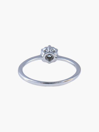 Bague Bague Or Blanc sertie de diamants 58 Facettes