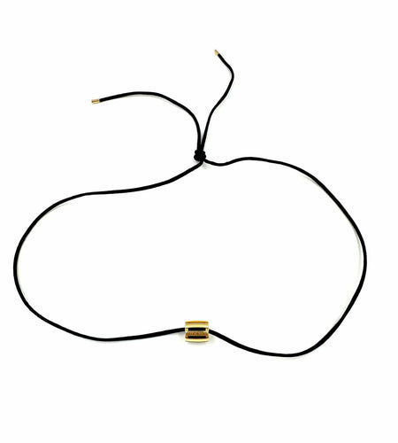 Collier CHAUMET. Collection "Class One", pendentif or jaune 18K (neuf/full set) 58 Facettes