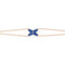 Bracelet CHAUMET - Bracelet Liens Or rose Diamant Lapis-Lazuli 58 Facettes 082934