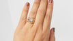 Bague 52 Bague Or rose Diamant 58 Facettes 32479