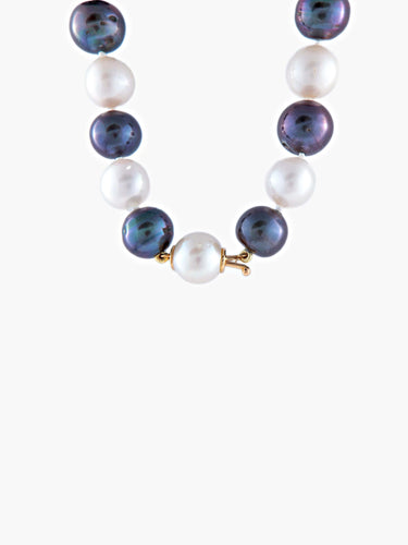 Collier Sautoir Perles d'eau douce 58 Facettes