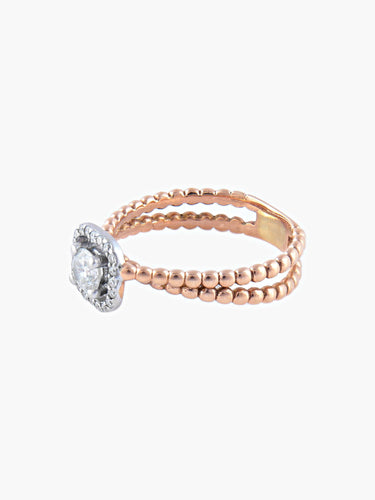 Bague Bague 2 Ors Diamants 58 Facettes
