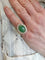 Bague 50 BAGUE POMPADOUR OR JAUNE JADE ET DIAMANTS 58 Facettes 077901
