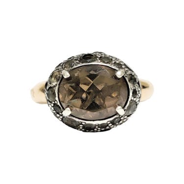 Bague 52 POMELLATO - Bague Tabou Quartz fumé 58 Facettes 1CA321/1