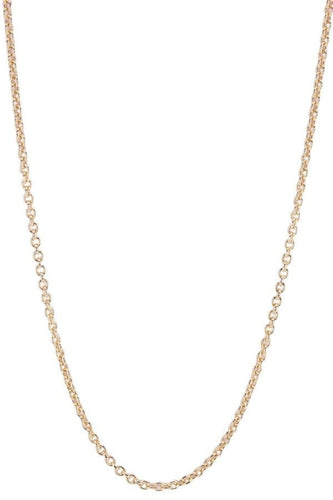 Collier CHAINE MAILLE FORÇAT RONDE 58 Facettes 070781