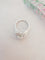 Bague Bague Fleur Ancienne Diamants Or Blanc 58 Facettes AA 1480
