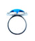 Bague Bague CHAUMET en or blanc, topaze et diamants 58 Facettes