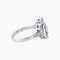 Bague 54 Bague Style Art Déco Diamants et Rubis 58 Facettes
