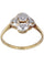 Bague 48 BAGUE DIAMANTS ART NOUVEAU 58 Facettes 071661