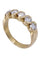 Bague 52 DEMI-ALLIANCE 5 DIAMANTS 58 Facettes 078111
