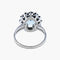 Bague Bague Marguerite Aigue-marine et Diamants 58 Facettes