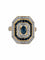 Bague Bague Vintage saphirs et diamants 58 Facettes