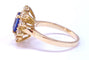 Bague 54 Bague Marguerite Saphir et Diamants 58 Facettes FA-1