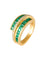 Bague Bague Diamants et émeraudes 58 Facettes HS2891