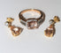 Boucles d'oreilles Boucles d'oreilles morganites et diamants 58 Facettes 475