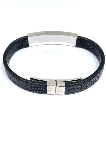 Bracelet Bracelet signé Patrice Fabre or blanc, diamants 58 Facettes