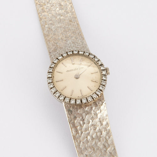 Montre JAEGER LECOULTRE - montre en or gris 58 Facettes