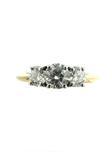 Bague TIFFANY & Co. Bague trilogie diamants 58 Facettes