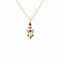 Collier Collier Pendentif Saint-Esprit Email Citrines 58 Facettes