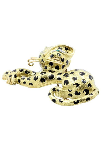 Broche BROCHE PANTHÈRE FRED "OMBRE FÉLINE" 58 Facettes 058161