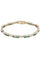 Bracelet BRACELET MODERNE ÉMERAUDE ET DIAMANTS 58 Facettes 067391