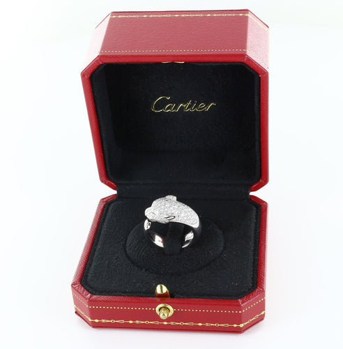 Bague Bague CARTIER "Panthère" 58 Facettes