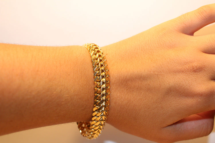 Bracelet Bracelet double maille 58 Facettes 11642