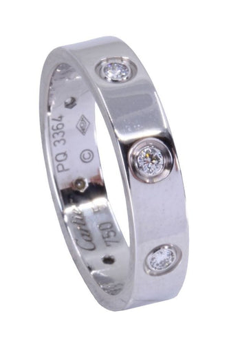 Bague ALLIANCE "LOVE" SIGNÉE CARTIER 58 Facettes 079421