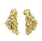 Boucles d'oreilles GILBERT ALBERT. Paire de boucles d’oreilles or jaune et diamants 58 Facettes