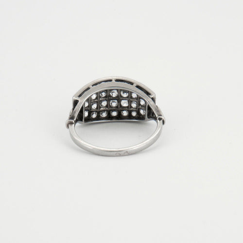 Bague 54 Bague années 30 Diamants 58 Facettes