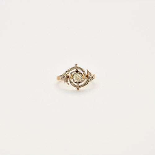 Bague 52 Bague Tourbillon Diamant 0.30ct 58 Facettes 230528