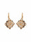 Boucles d'oreilles Dormeuses d'époque Napoléon III Perles 58 Facettes