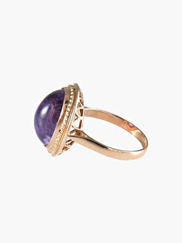 Bague Bague Ancienne Améthyste 58 Facettes