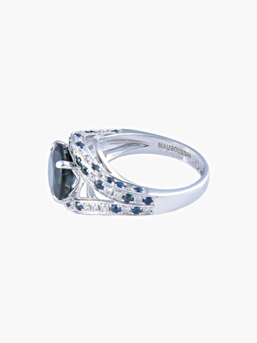 Bague 52 Bague MAUBOUSSIN "Ni Naïve Ni Soumise Vraie" 58 Facettes