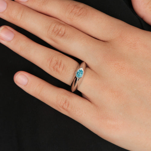 Bague 53.5 Bague Piaget Aigue-marine 58 Facettes