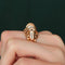 Bague 51.5 Bague or rose et diamants 58 Facettes P6L17